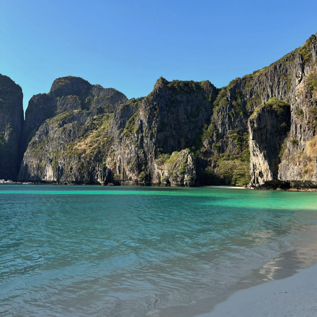 Boat excursion to Maya Bay in Thailand