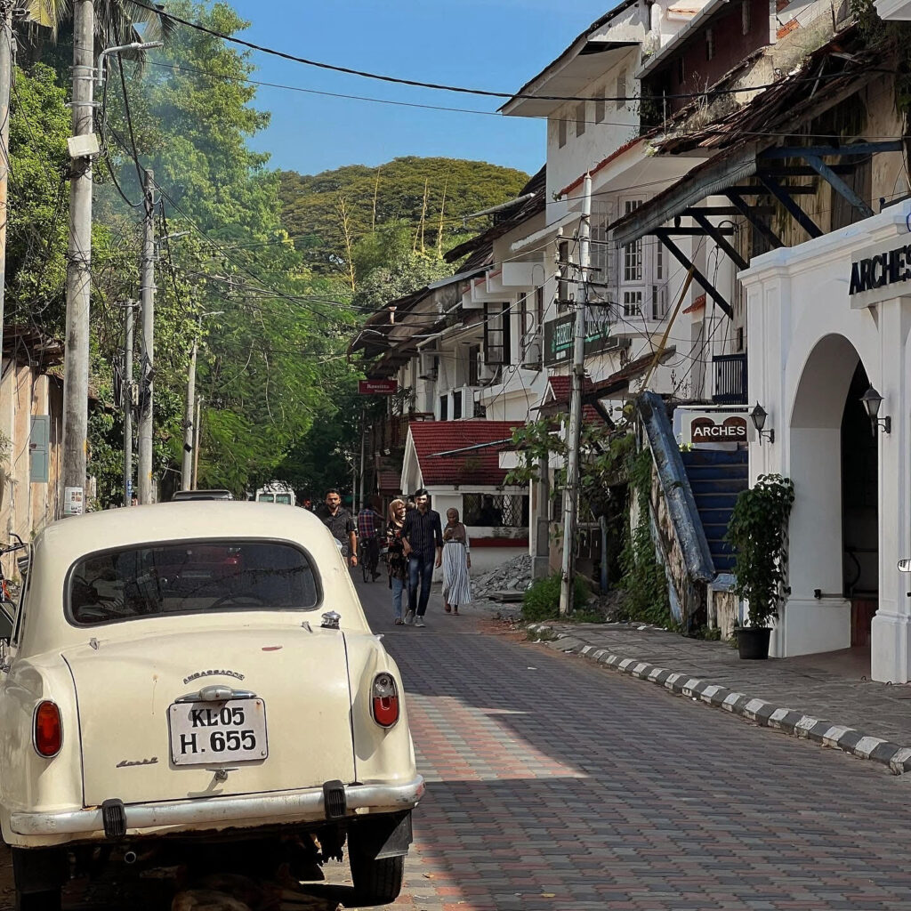 Exploring the backstreets of Fort Kochi, India